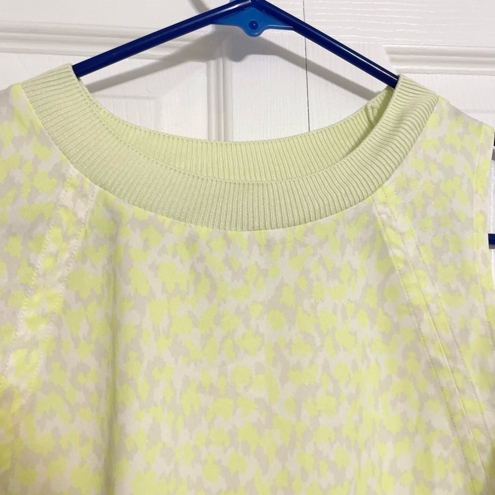 Athleta Zephyr Refined Tank in Yellow Leopard - Picture 5 of 6